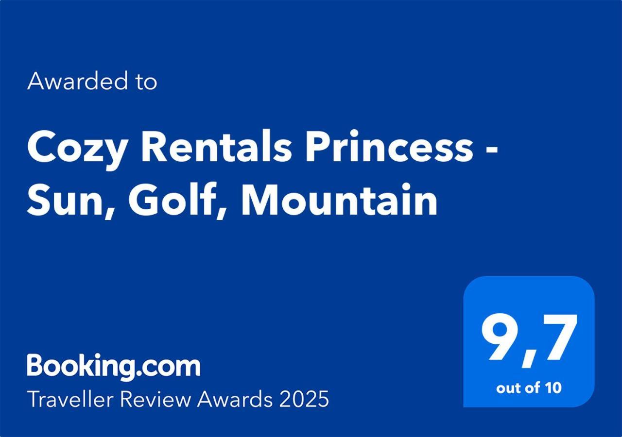 Cozy Rentals Princess - Sun, Golf, Mountain Михас Экстерьер фото